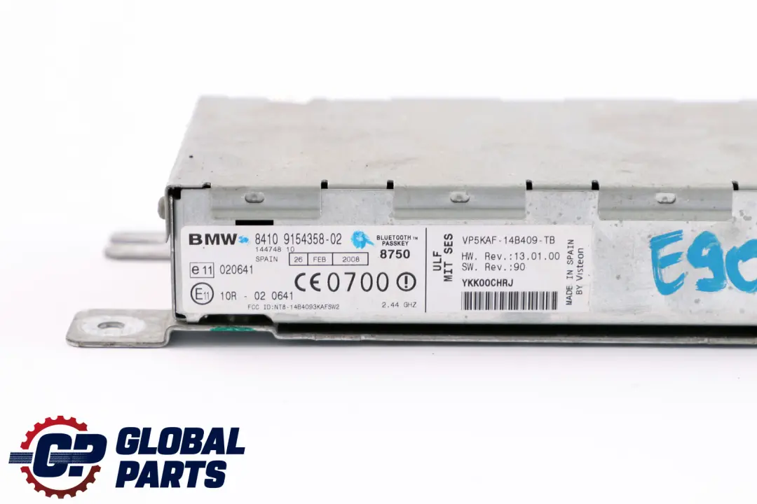 BMW E81 E87 E90 Module de charge électronique mains libres MULF - SKU 9154358 - Numéro de pièce 9154358