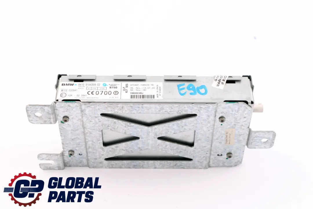 BMW E81 E87 E90 Module de charge électronique mains libres MULF - SKU 9154358 - Numéro de pièce 9154358