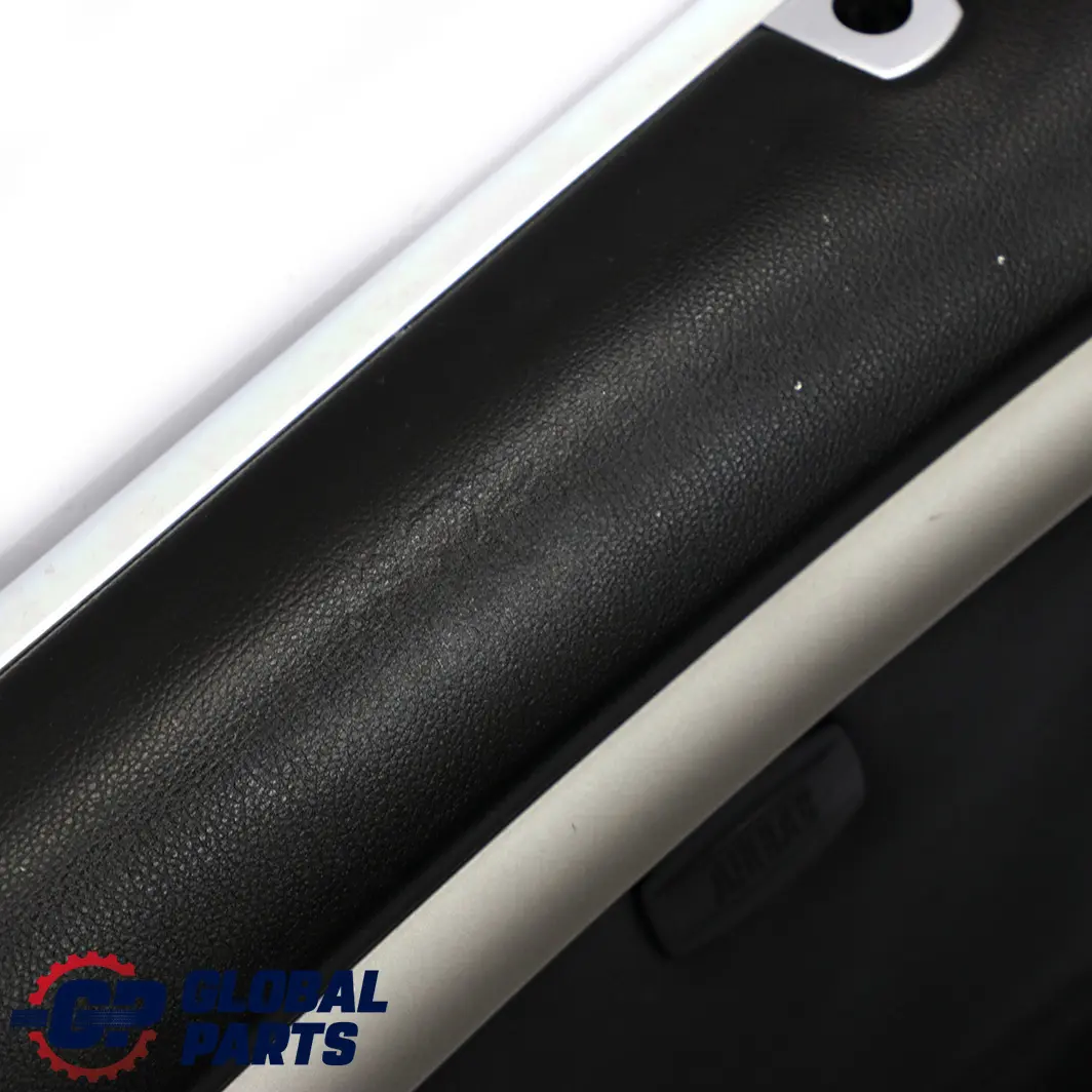 BMW 7 er E65 E66 Türverkleidung Abdeckung Vorne Rechts Leder Nasca Schwarz - SKU 9154458 - Teilenummer 9154458