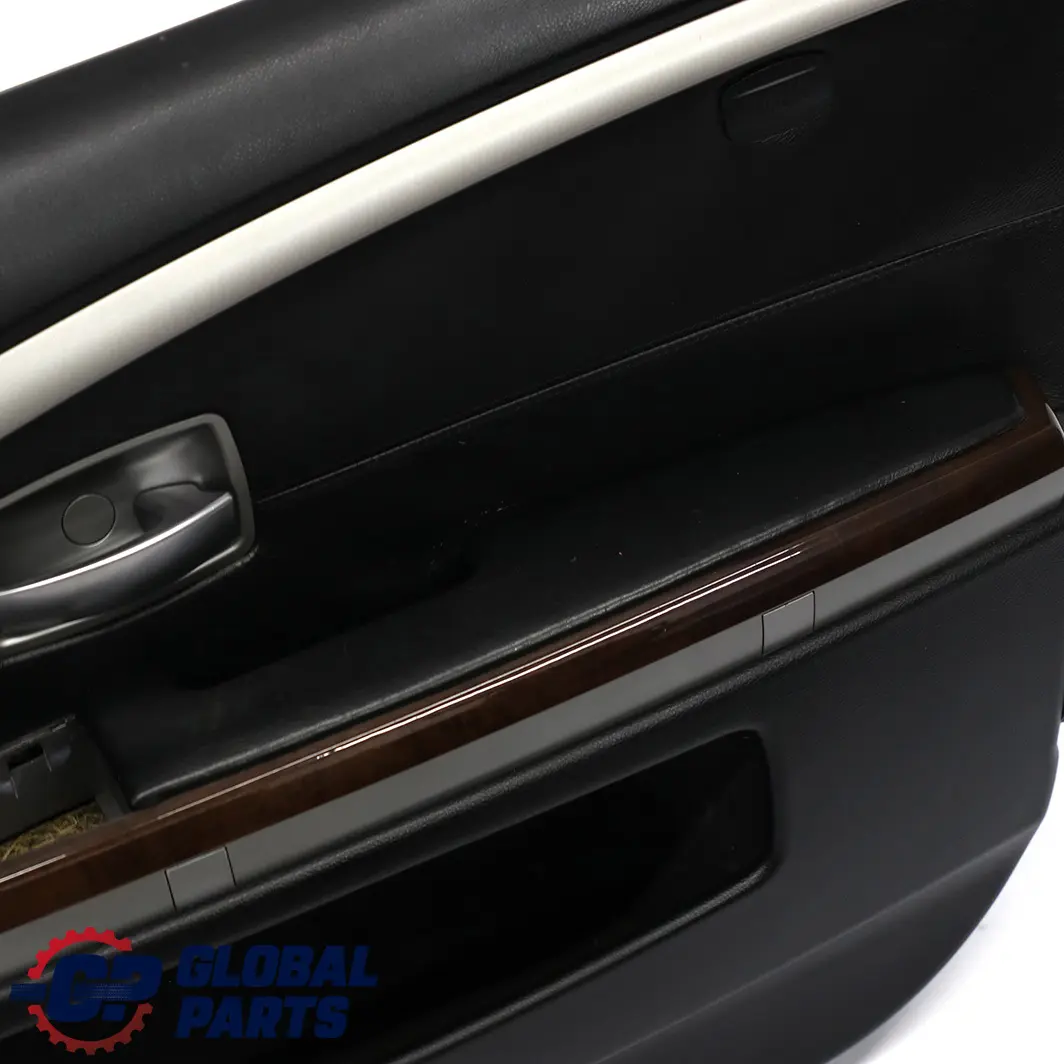 BMW 7 E65 E66 Panneau Portieres Revetement avant Droit Cuir Nasca Noir - SKU 9154458 - Numéro de pièce 9154458