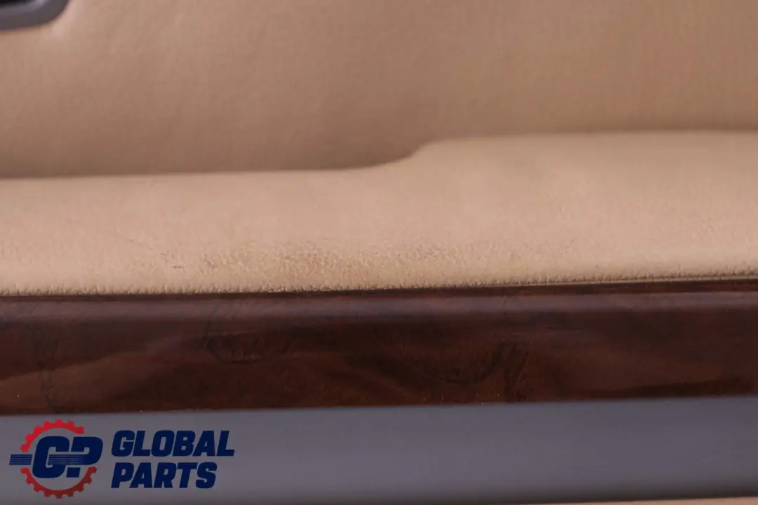 BMW 7 er E65 E66 Türverkleidung Abdeckung Vorne Rechts Leder Beige - SKU 9154462-1 - Teilenummer 9154462