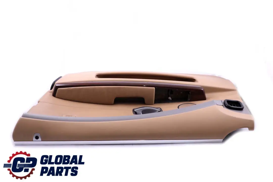 BMW 7 er E65 E66 Türverkleidung Abdeckung Vorne Rechts Leder Beige - SKU 9154462-1 - Teilenummer 9154462
