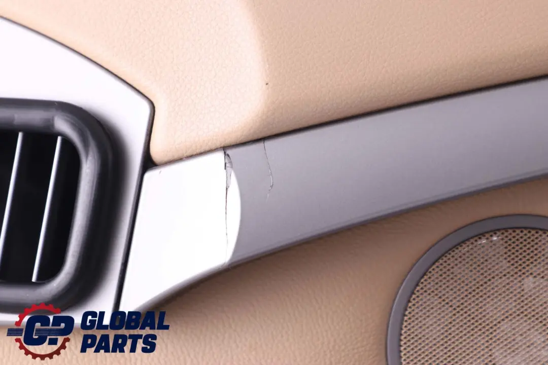 BMW 7 er E65 E66 Türverkleidung Abdeckung Vorne Rechts Leder Beige - SKU 9154462-1 - Teilenummer 9154462