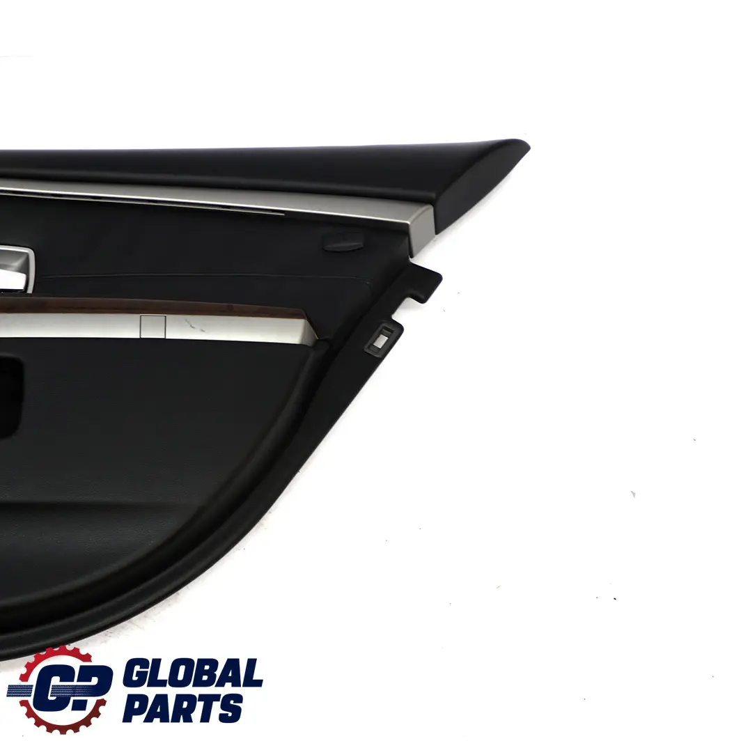 Right O/S Door Card Leather Nasca Black Lining Trim to BMW 7 Series E66 Long Rear with Part number 9154750 BMW 7 Series E66 Long Rear Right O/S Door Card Leather Nasca Black Lining Trim - SKU 9154750 - Part number 9154750