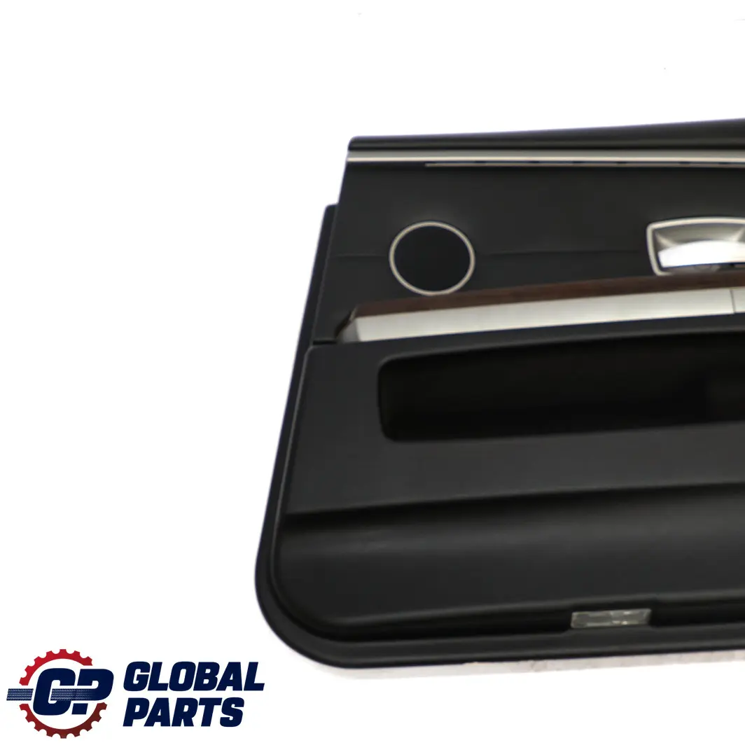 Larga Puerta Trasera Derecha De Cuero Nasca Forro Negro Moldura para BMW Serie 7 E66 con número de pieza 9154750 BMW Serie 7 E66 Larga Puerta Trasera Derecha De Cuero Nasca Forro Negro Moldura - SKU 9154750 - Número de pieza 9154750