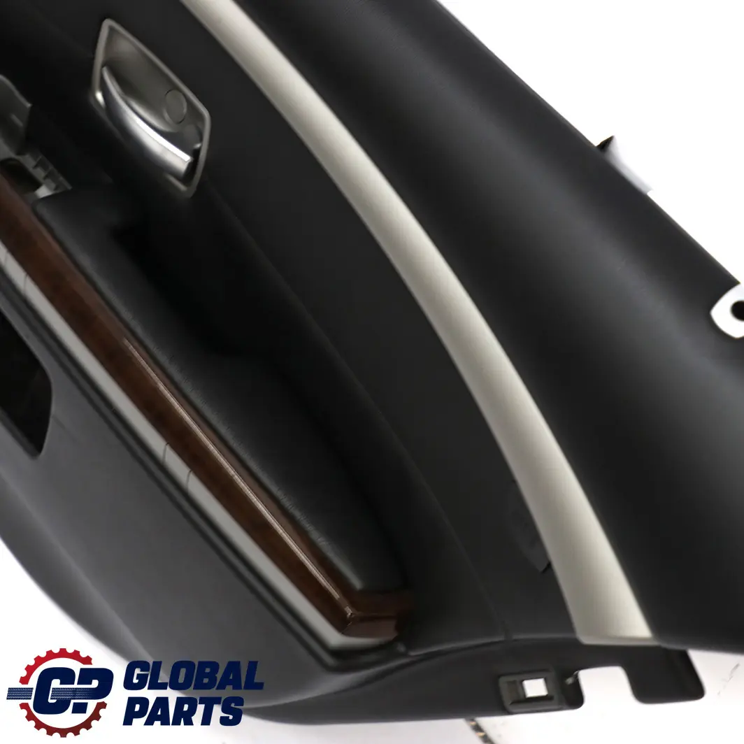 BMW 7 er E66 Türverkleidung Abdeckung Hinten Rechts Leder Nasca Schwarz - SKU 9154750 - Teilenummer 9154750