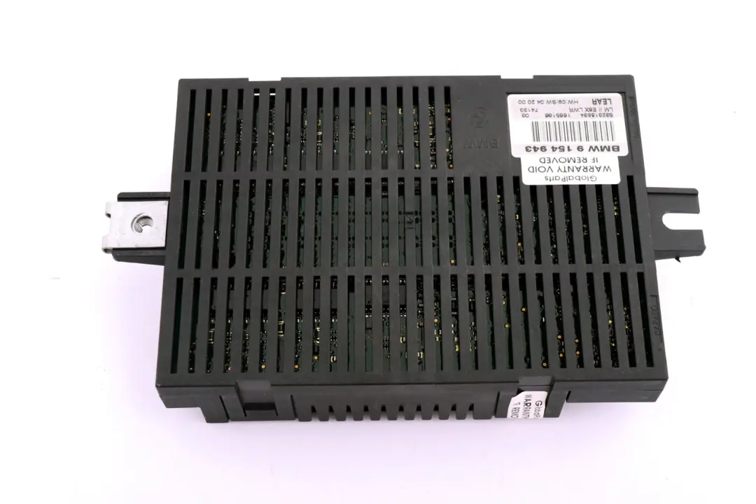 BMW 5 Series E60 LCI Light Control Unit Module LCM LM E6X LWR LEAR - SKU 9154943 - Part number 9154943