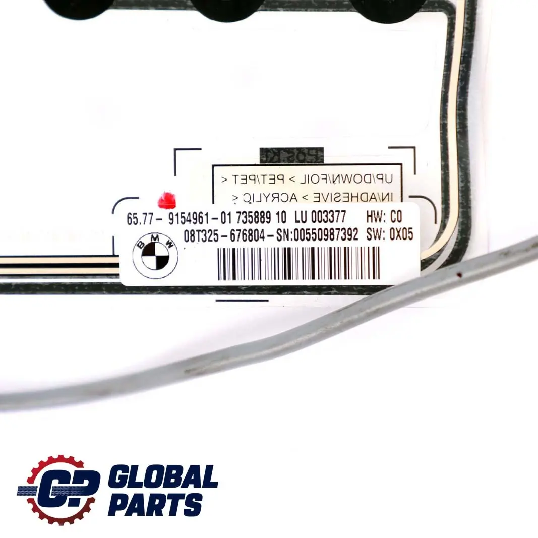 Front Seat Occupancy Sensor Mat to BMW E60 E61 with Part number 9154961 BMW E60 E61 Front Seat Occupancy Sensor Mat - SKU 9154961 - Part number 9154961