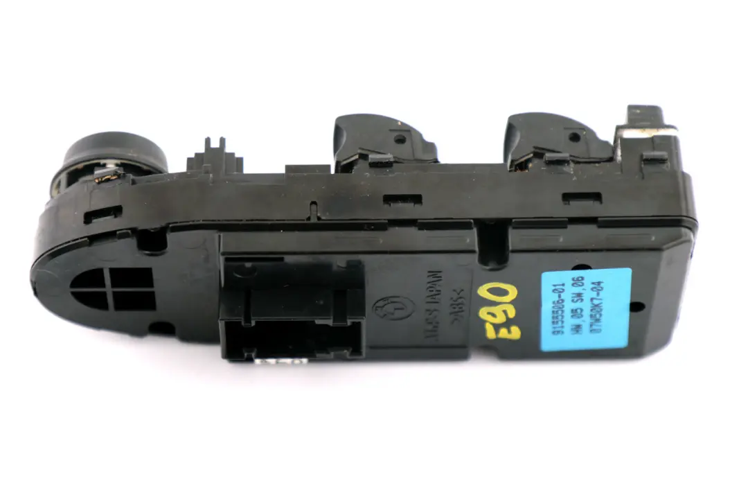 BMW E90 E91 Panel Przełącznik Szyb i Lusterek - SKU 9155506 - Numer Części 9155506