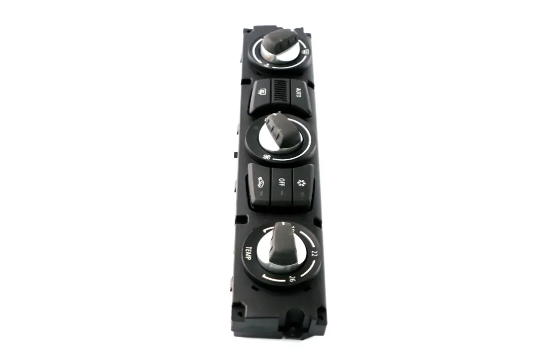 BMW E60 E61 LCI Calefaccion Aire Acondicionado A/C Panel Interruptores - SKU 9155638 - Número de pieza 9155638