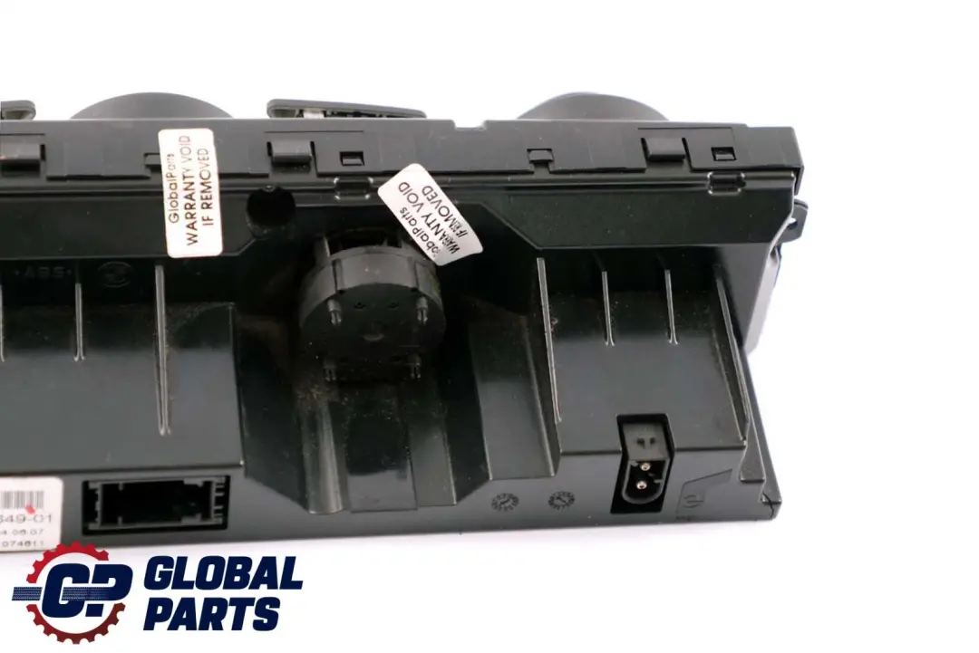 Control Unit Panel Automatic Air Conditioning to BMW E60 E61 LCI with Part number 9155649 BMW E60 E61 LCI Control Unit Panel Automatic Air Conditioning - SKU 9155649 - Part number 9155649
