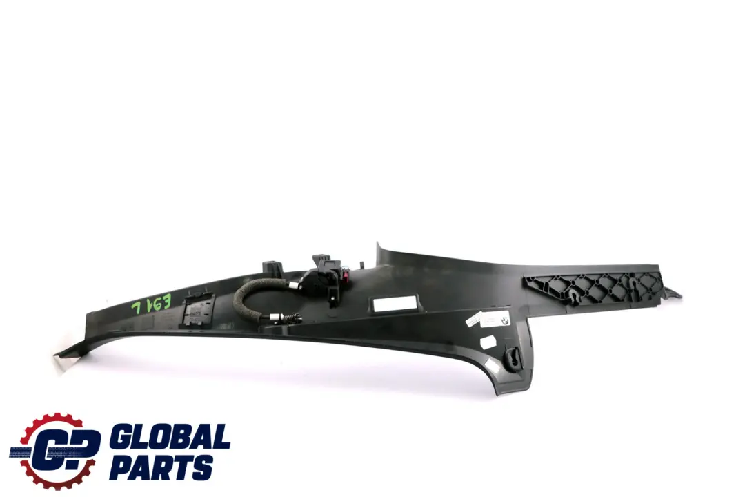 BMW Serie 3 E91 LCI Tapa Columna D Trim Schwarz Negro Izquierda - SKU 9155737 - Número de pieza 9155737