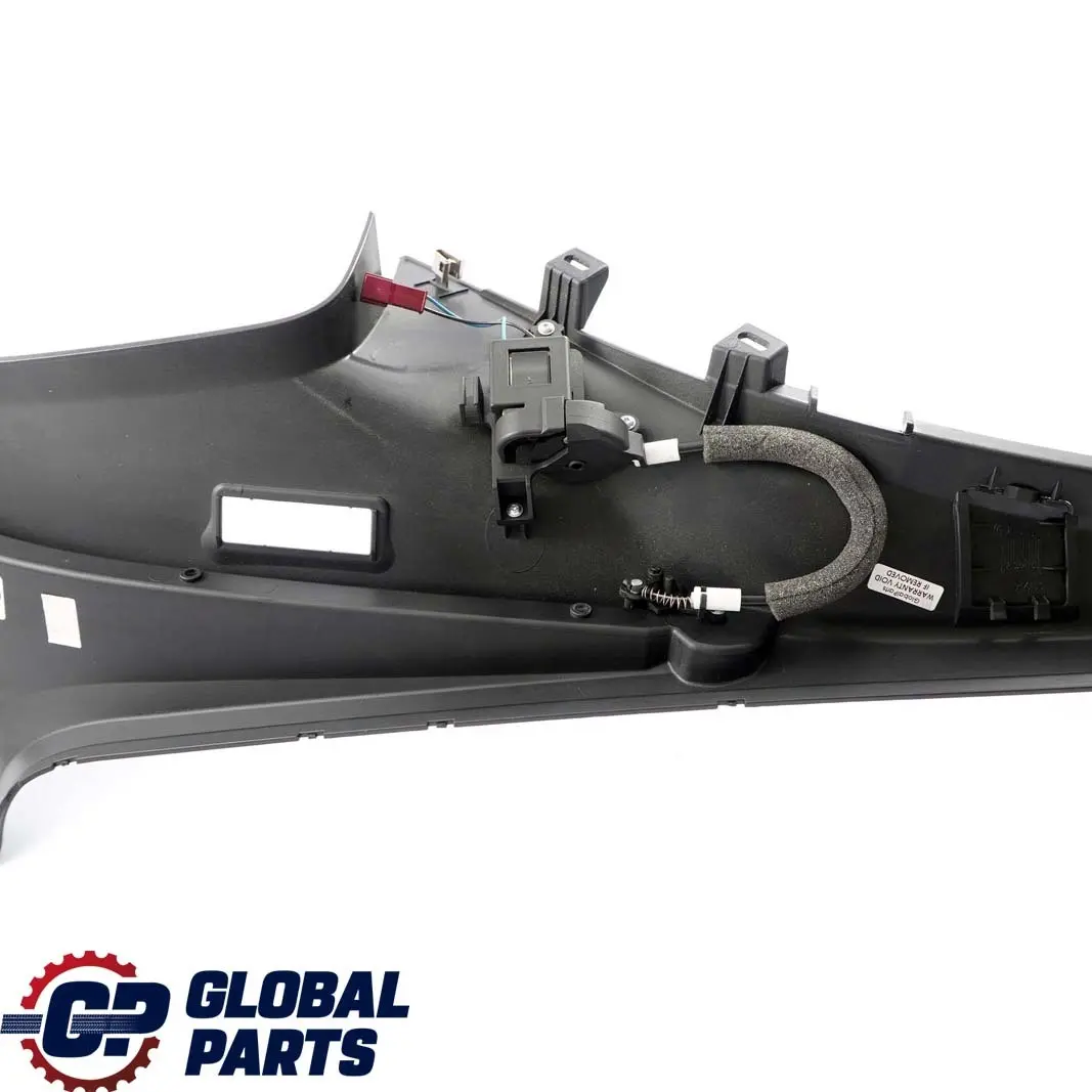 Tapa Columna D Parabrisas Ventana Trim Derecha Negro para BMW E91 con número de pieza 9155738 BMW E91 Tapa Columna D Parabrisas Ventana Trim Derecha Negro - SKU 9155738 - Número de pieza 9155738