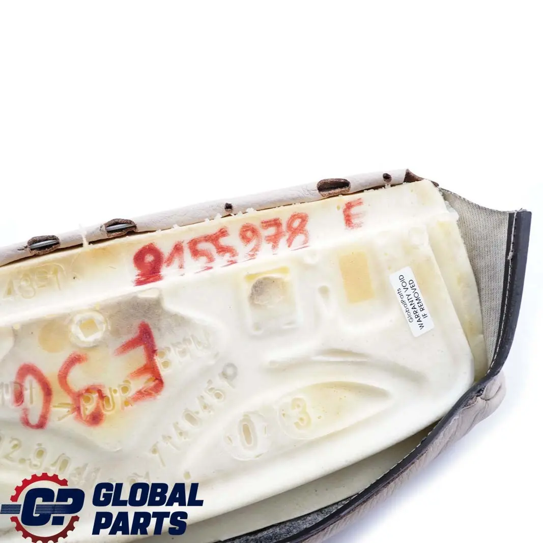 BMW 3 E90 E91 Siege Avant Transporteur Reference Cuir Beige - SKU 9155978 - Numéro de pièce 8155978