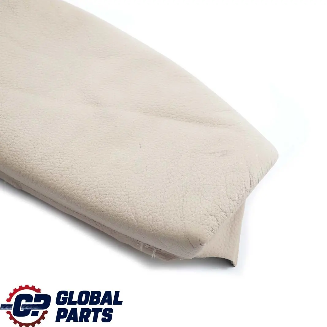 BMW 3 E90 E91 Front Seat Thigh Support Carrier Cover Leather Beige - SKU 9155978 - Part number 8155978