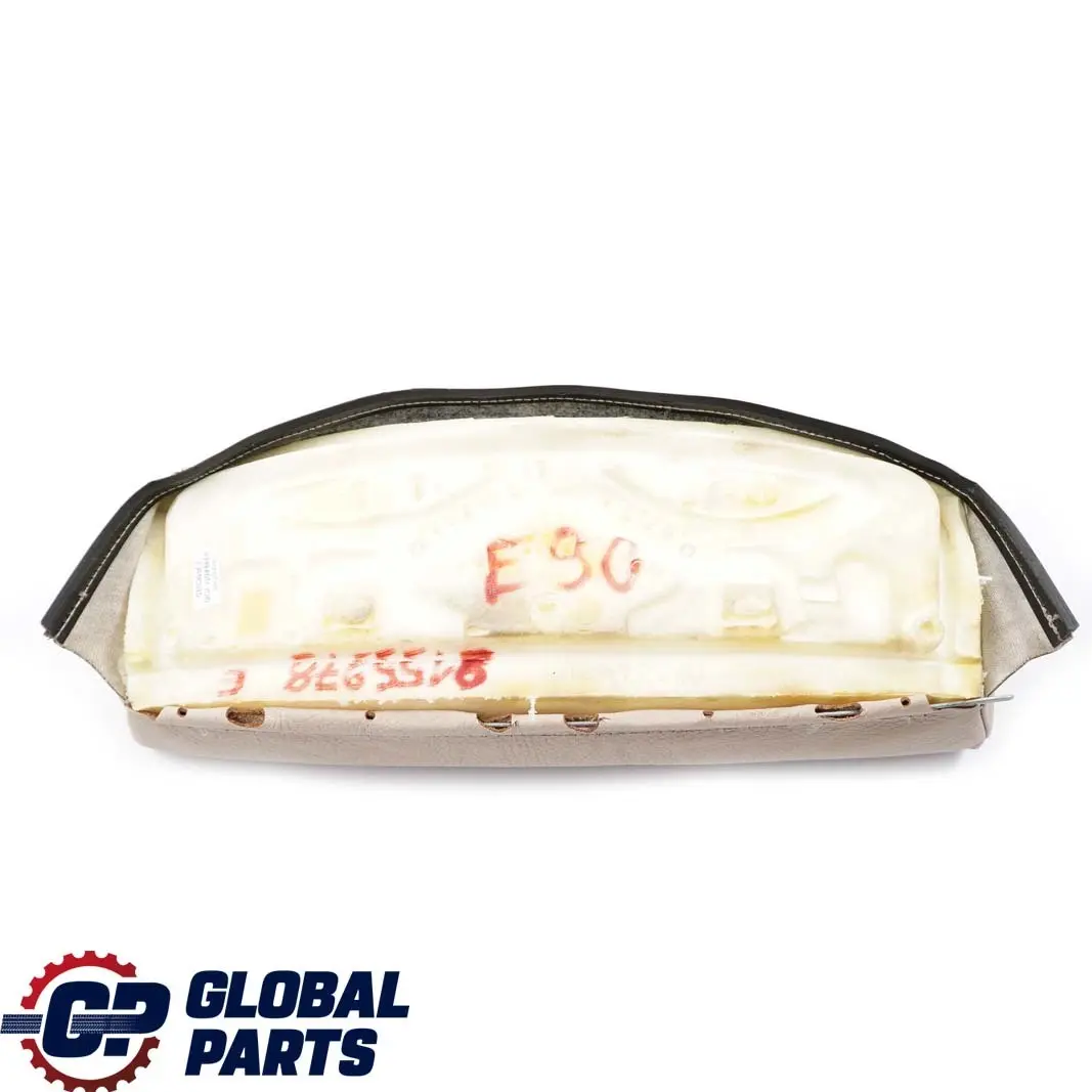 BMW 3 er E90 E91 Vordersitz Träger Bezug Leder Beige - SKU 9155978 - Teilenummer 8155978