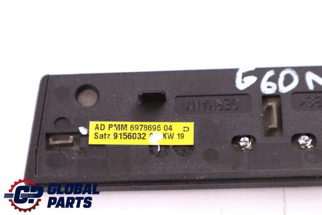 BMW 5 er 1 E60 E61 LCI Blende I-Tafel Holz Pappel Dunkel - SKU 9156032-1 - Teilenummer 9156032