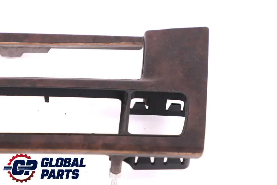 Trim Panel Dashboard Frame Wood Poplar Dark to BMW 5 Series E60 E61 LCI Cover with Part number 9156032 BMW 5 Series E60 E61 LCI Cover Trim Panel Dashboard Frame Wood Poplar Dark - SKU 9156032 - Part number 9156032