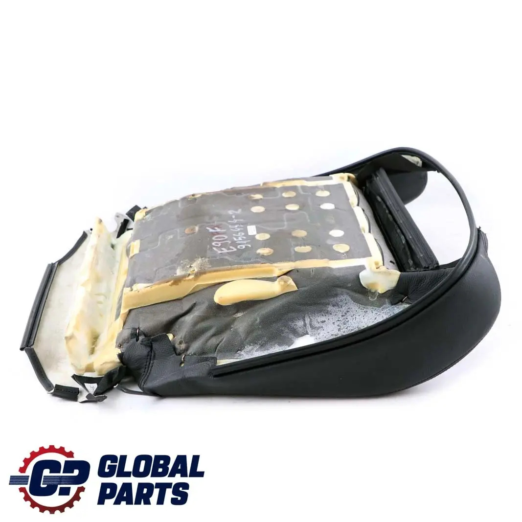 BMW E90 E91 Front Left Right N/O/S Sport Seat Cover Black Leather - SKU 9156424 - Part number 9156424