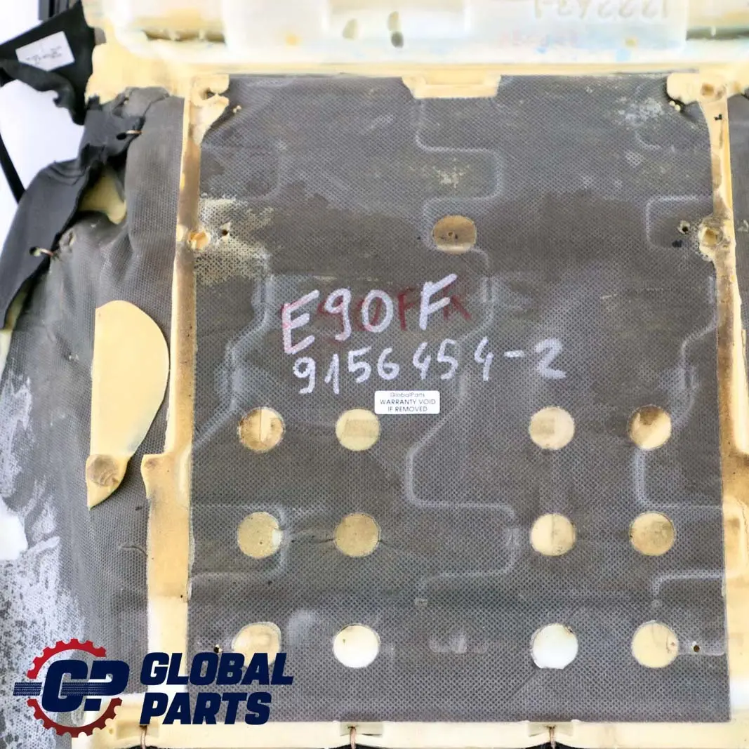 Funda Asiento Deportivo Delantero Izquierdo Derecho Cuero Negro para BMW E90 con número de pieza 9156424 BMW E90 Funda Asiento Deportivo Delantero Izquierdo Derecho Cuero Negro - SKU 9156424 - Número de pieza 9156424