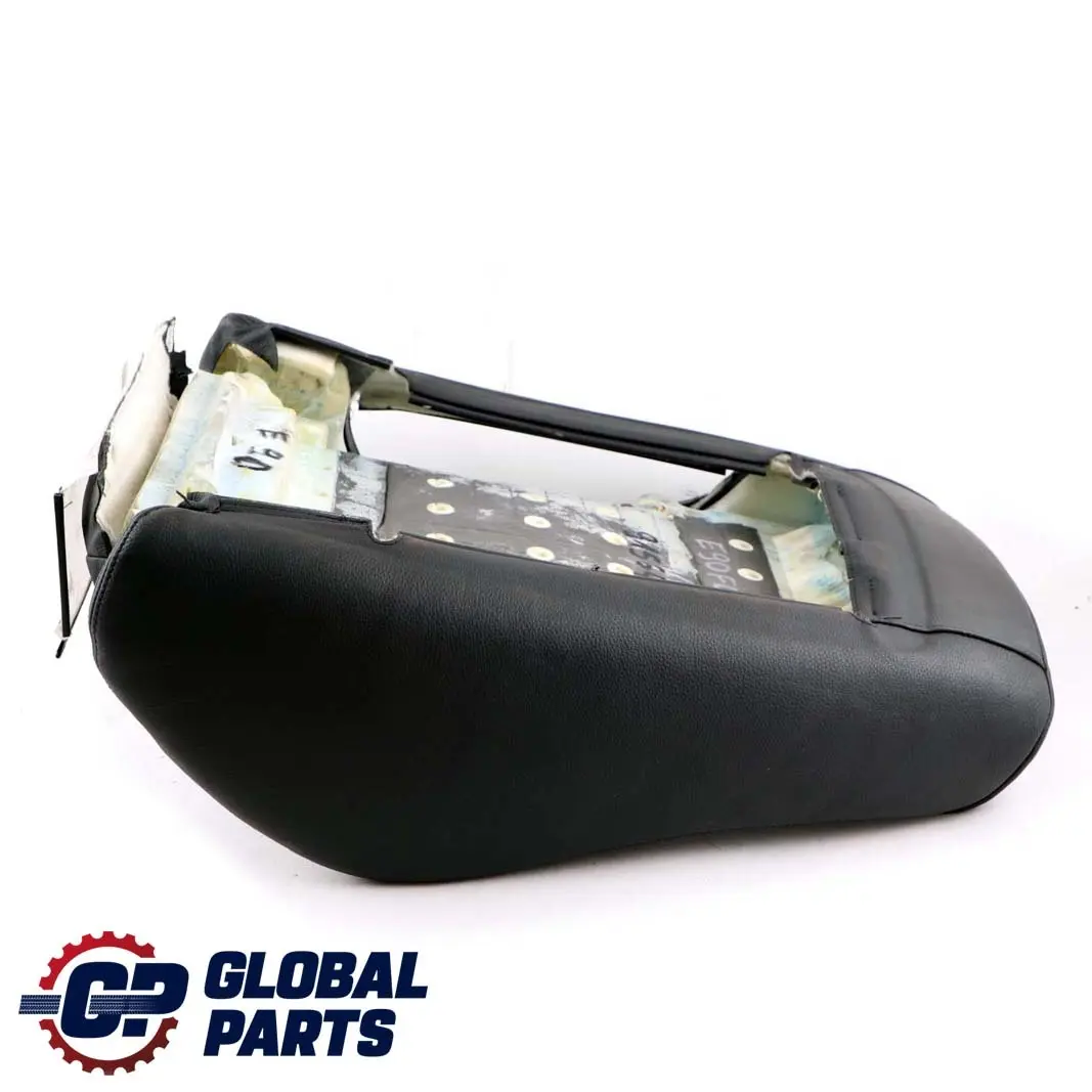 BMW 3 Series E90 E91 Front Left N/S Sport Seat Backrest Cover Leather Black - SKU 9156453-1 - Part number 9156453