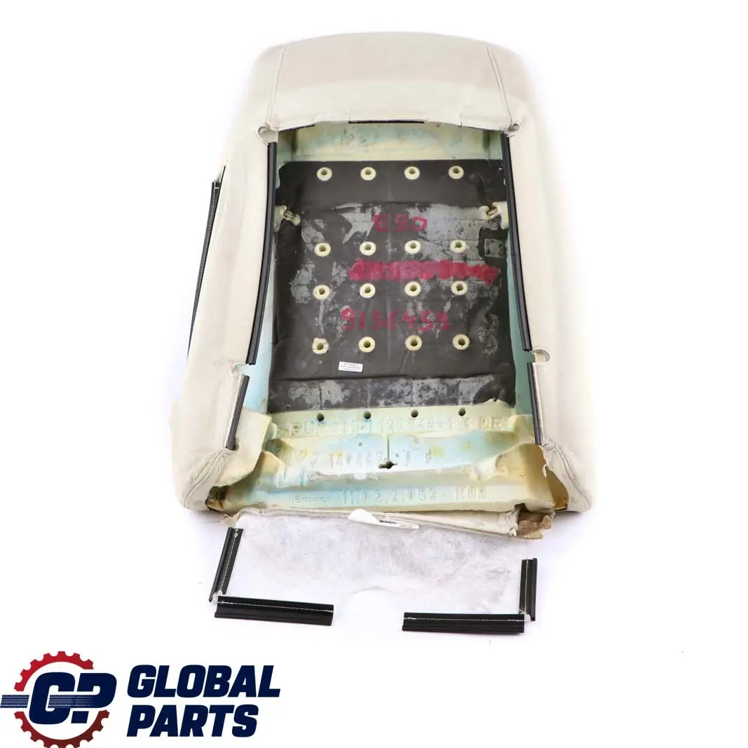 Front Left N/S Sport Seat Backrest Cover Leather Lemon to BMW 3 Series E90 E91 with Part number 9156459 BMW 3 Series E90 E91 Front Left N/S Sport Seat Backrest Cover Leather Lemon - SKU 9156459 - Part number 9156459