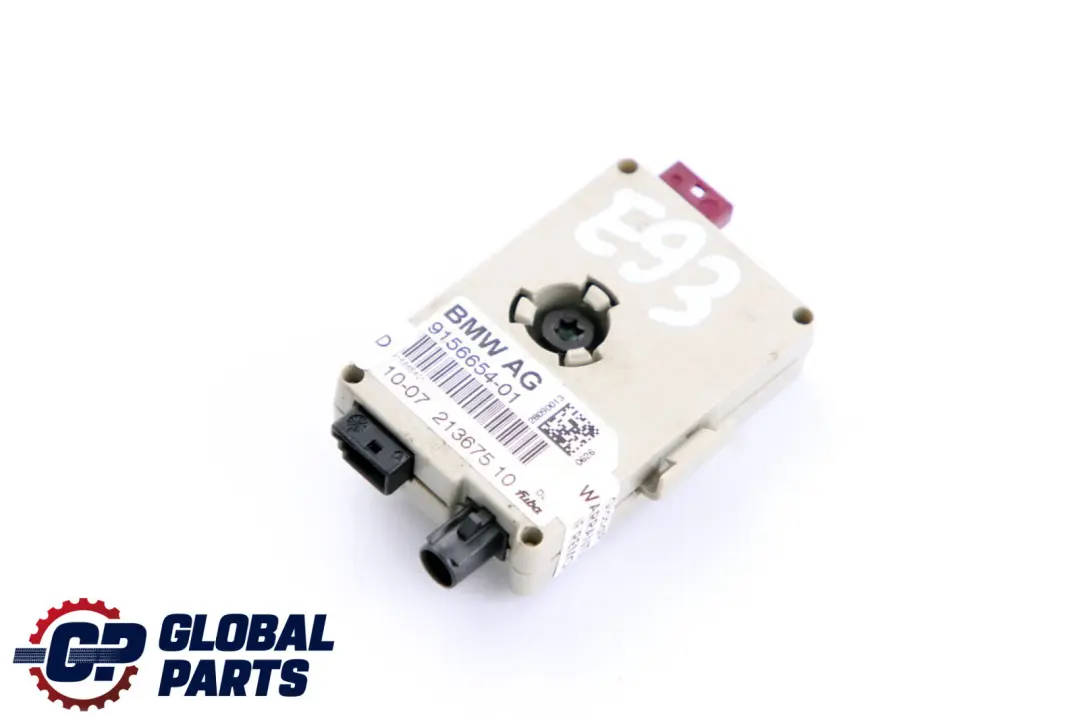 Antena Trasera Amplificador AM/FM para BMW E93 con número de pieza 9156654 BMW E93 Antena Trasera Amplificador AM/FM - SKU 9156654 - Número de pieza 9156654