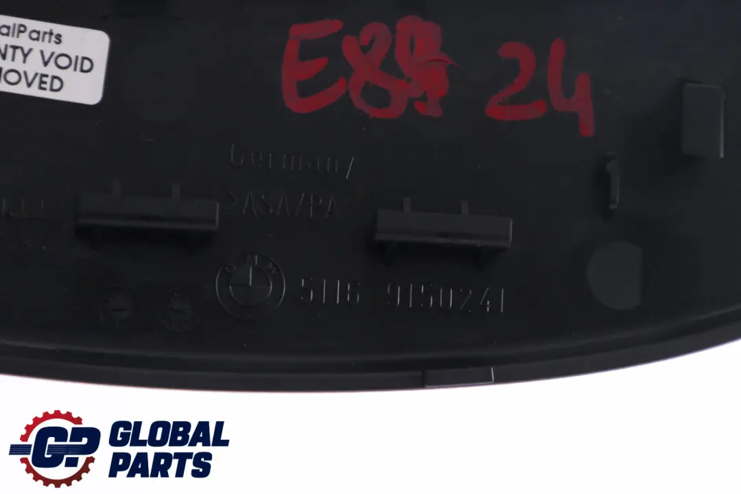 BMW Z4 Series E89 Housse Console Centrale Arrière Noir Noir 9150241 - SKU 9156721 - Numéro de pièce 9156721
