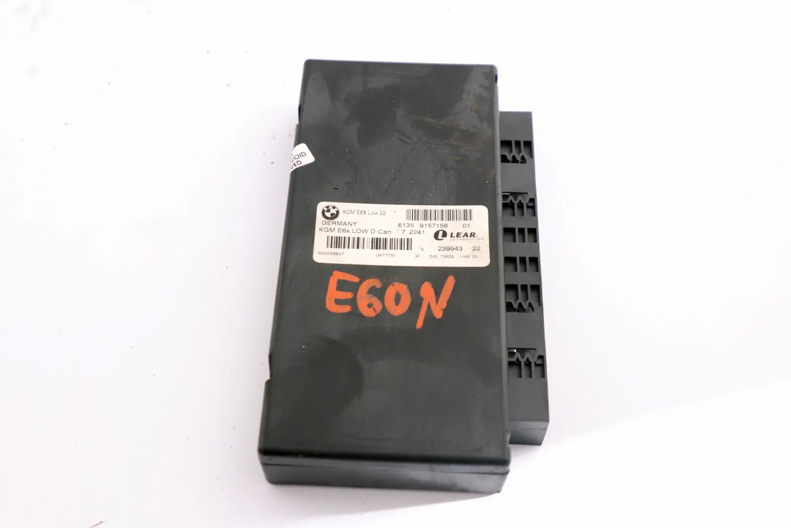Body Gateway Module BMW E60 E61 LCI E63 E64 ECU Control Unit 9157156
