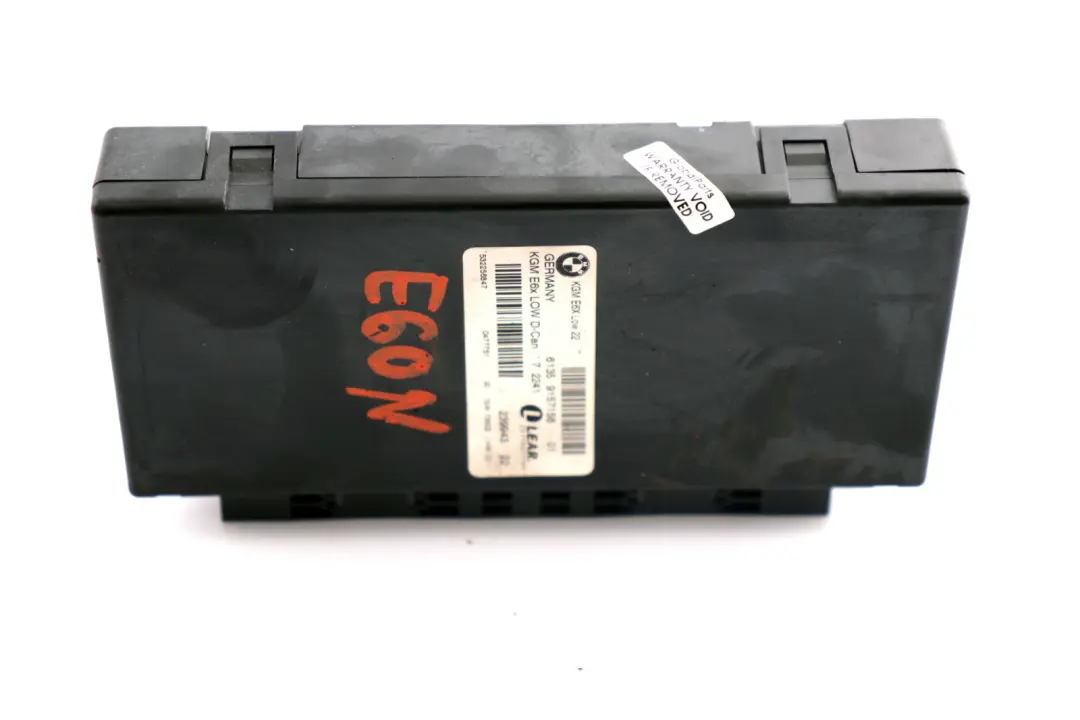 Módulo Puerta Enlace Carrocería BMW E60 E61 E63 E64 Unidad Control ECU para con número de pieza 9167201 Módulo Puerta Enlace Carrocería BMW E60 E61 E63 E64 Unidad Control ECU - SKU 9157156 - Número de pieza 9167201