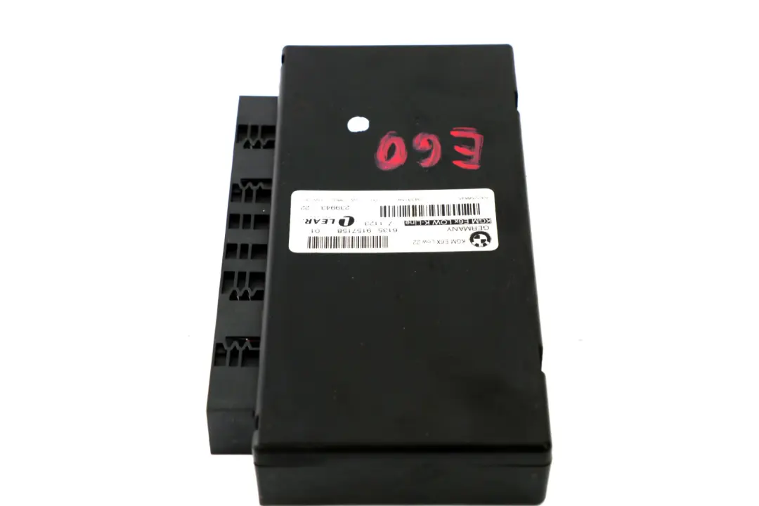 Body Gateway Módulo ECU Unidad de Control para BMW E60 E61 LCI E63 E64 con número de pieza 9167201 BMW E60 E61 LCI E63 E64 Body Gateway Módulo ECU Unidad de Control - SKU 9157158 - Número de pieza 9167201
