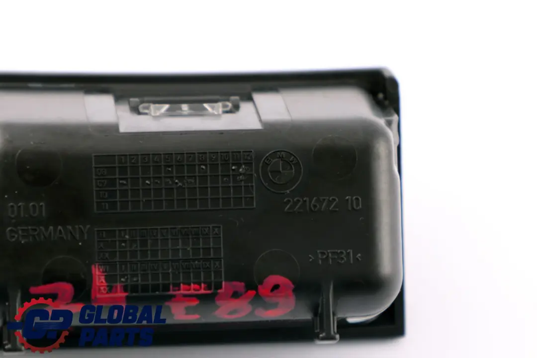 BMW Z4 Series E89 Storage Compartment Centre Console Front Black - SKU 9157590 - Part number 9157590