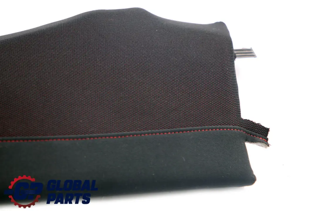 BMW 1 E81 Rear Seat Side Finisher Corner Right O/S Cloth Fabric Network Red - SKU 9158964 - Part number 9158964