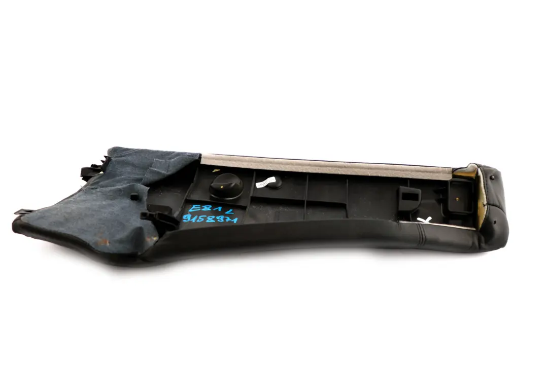 Ecken Verkleidung Schwarz Leder Hinten Sitz Links für BMW E81 E82 mit Teilenummer 6984877 BMW E81 E82 Ecken Verkleidung Schwarz Leder Hinten Sitz Links - SKU 9158971 - Teilenummer 6984877
