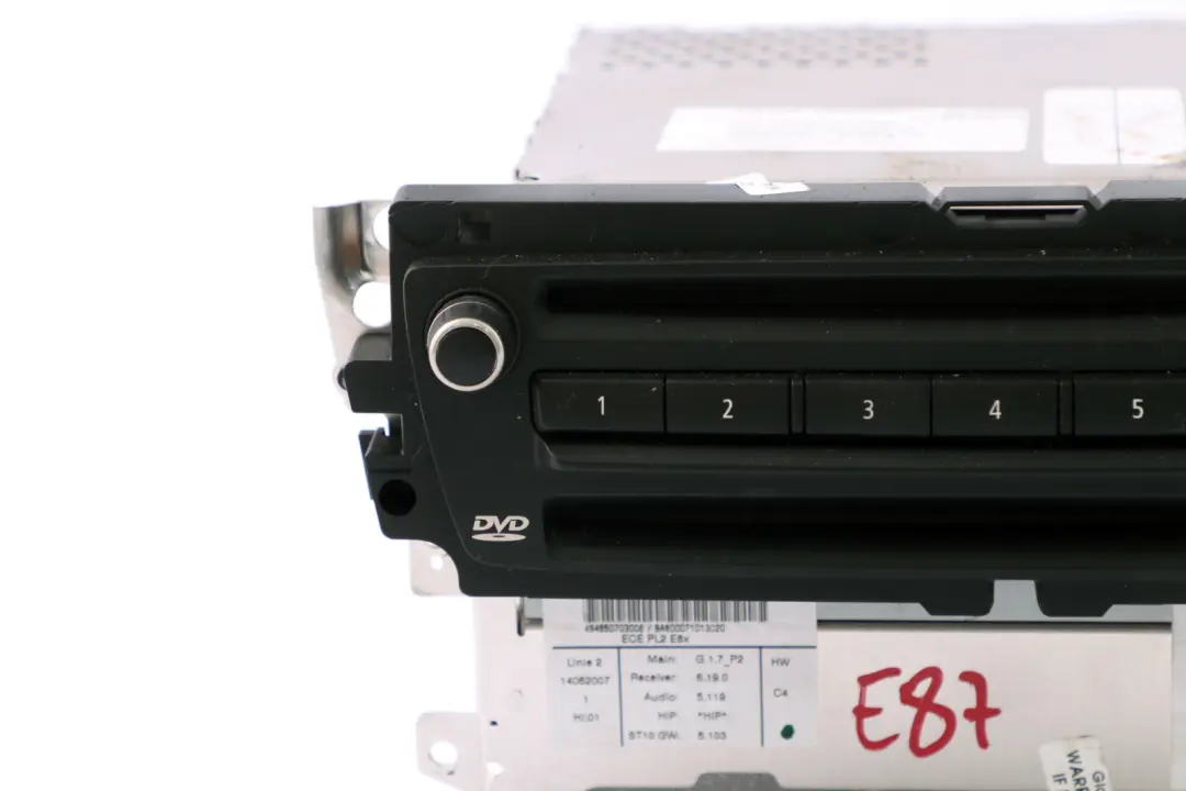 CCC CD Professional Navigation System Controller BMW 1 Series E87 LCI - SKU 9159034 - Part number 9170717