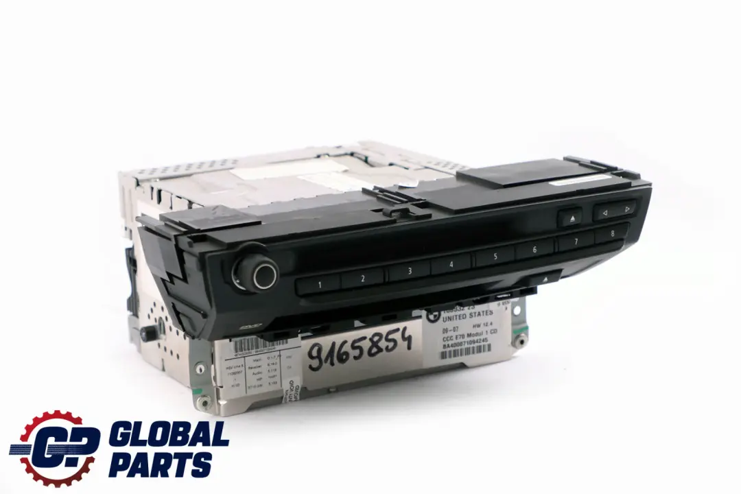 BMW X5 E70 E71 CCC CD Profesional Sistema De Navegacion Controlador - SKU 9159047 - Número de pieza 9159047