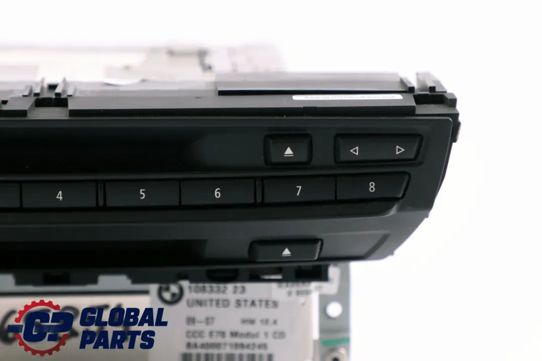 BMW X5 E70 E71 CCC CD Profesional Sistema De Navegacion Controlador - SKU 9159047 - Número de pieza 9159047