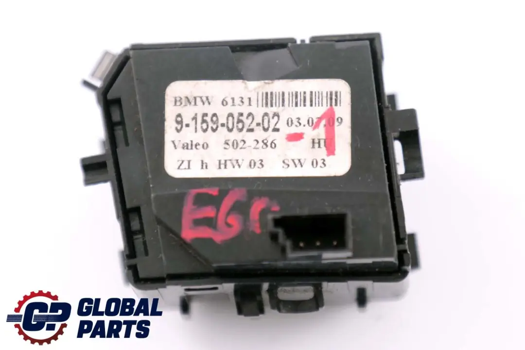 Modulo Consola Central Interruptor DTC Boton Asiento Calefactable para BMW E60 LCI con número de pieza 9159052 BMW E60 LCI Modulo Consola Central Interruptor DTC Boton Asiento Calefactable - SKU 9159052-1 - Número de pieza 9159052