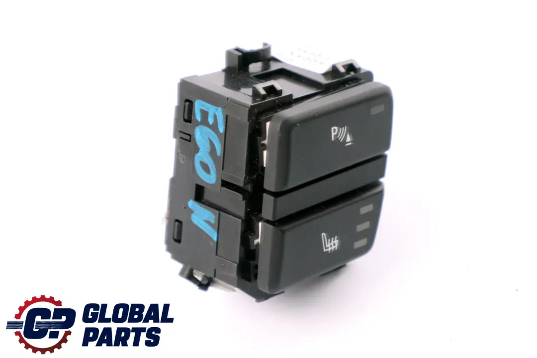  Bouton Siège Chauffant BMW E60 E61 LCI Module Console Centrale Commutateur PDC - SKU 9159077 - Numéro de pièce 9159077