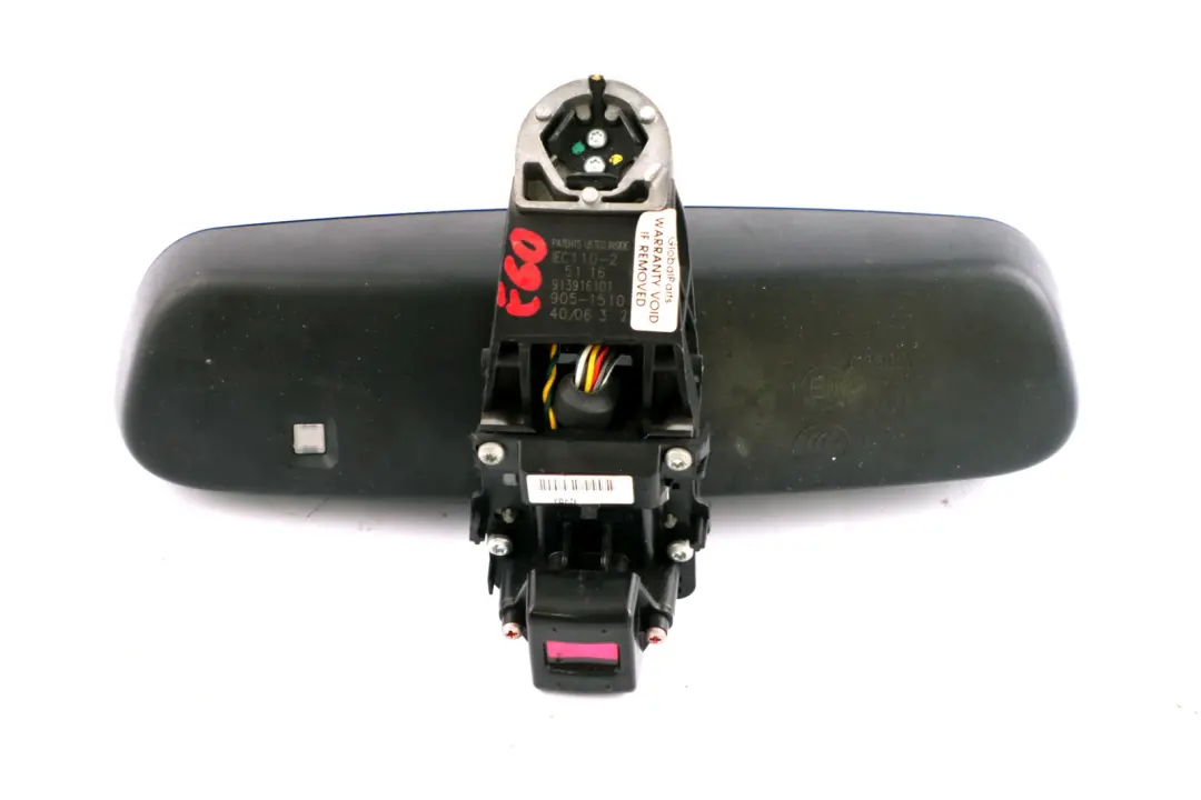 Interior Rear View Mirror EC/LED/FLA 9139161 to BMW 3 5 7 Series E60 E65 E90 E91 with Part number 9159089 BMW 3 5 7 Series E60 E65 E90 E91 Interior Rear View Mirror EC/LED/FLA 9139161 - SKU 9159089 - Part number 9159089