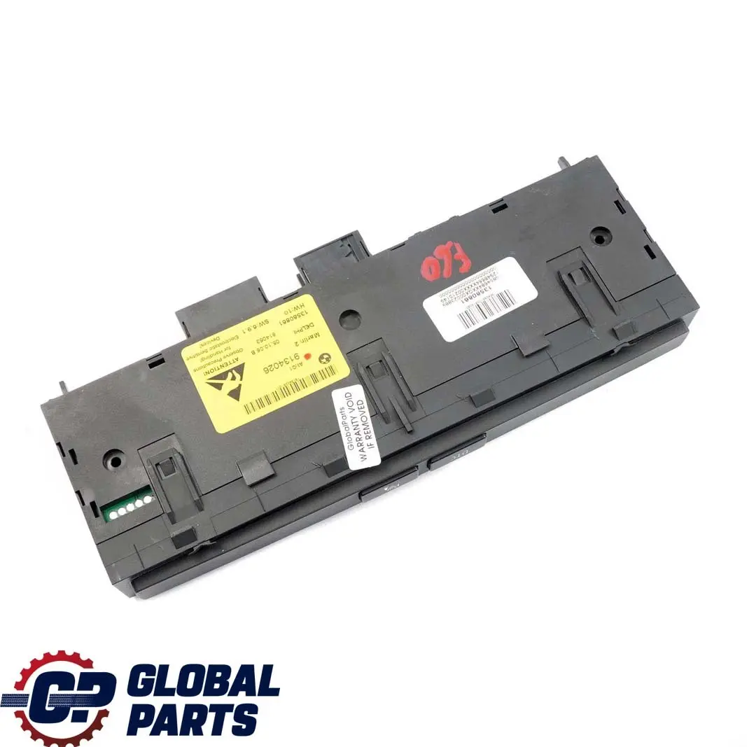 BMW 5 Series 1 E60 E61 Centre Console Switch Center Buttons PDC Black - SKU 9159168-1 - Part number 9134026
