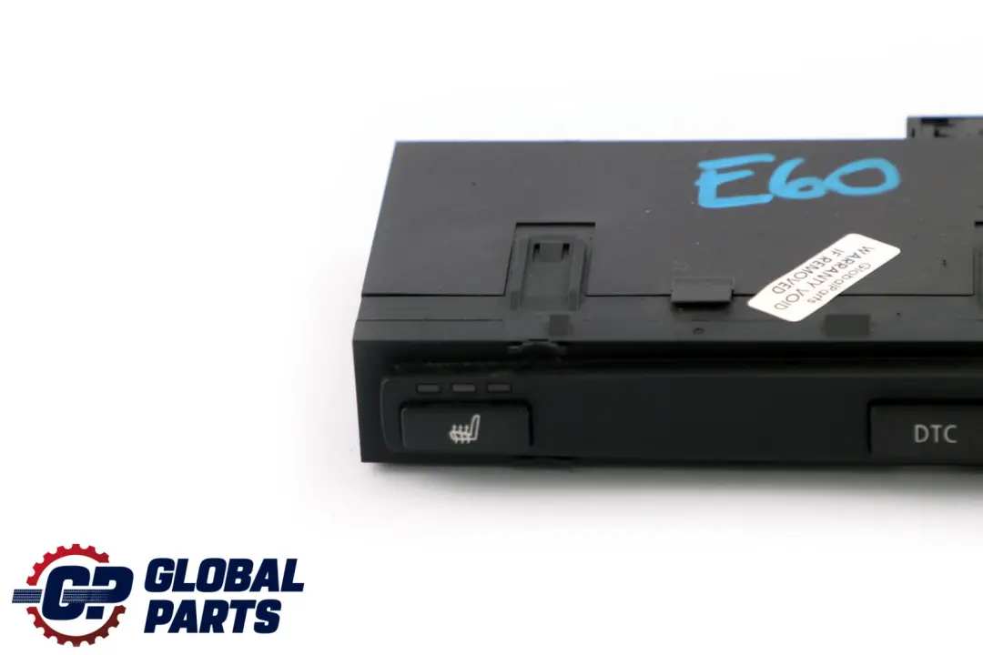 BMW E60 E61 Interrupteur Console Centrale Boutons Centraux PDC Noir - SKU 9159168 - Numéro de pièce 6985750