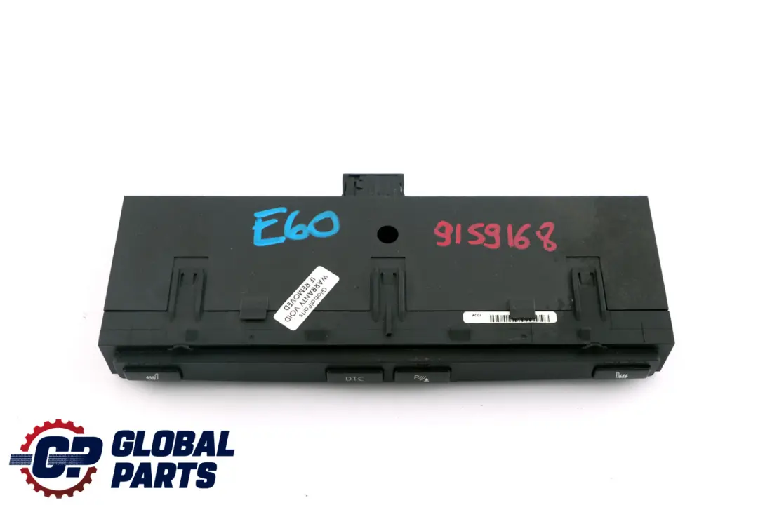 BMW 5 Series E60 E61 Centre Console Switch Center Buttons PDC Black - SKU 9159168 - Part number 6985750