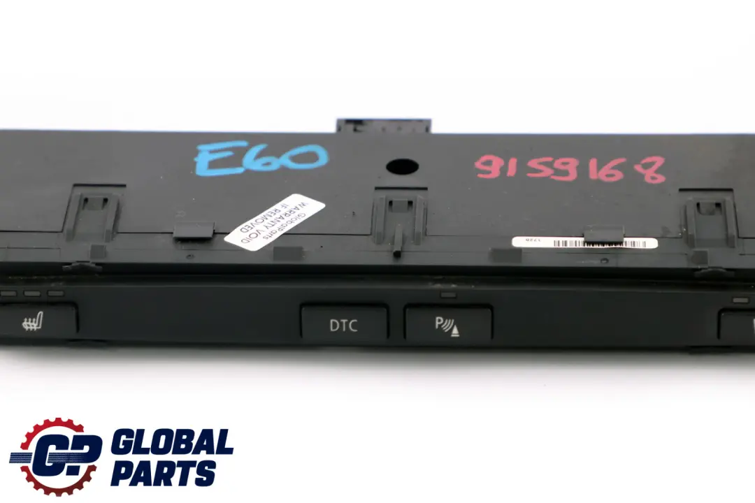 BMW 5 Series E60 E61 Centre Console Switch Center Buttons PDC Black - SKU 9159168 - Part number 6985750