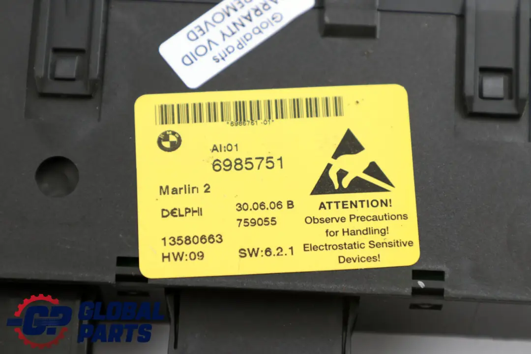 BMW E60 Moduł Panel Sterownik DTC PDC 6944962 - SKU 9159168 - Numer Części 6985750
