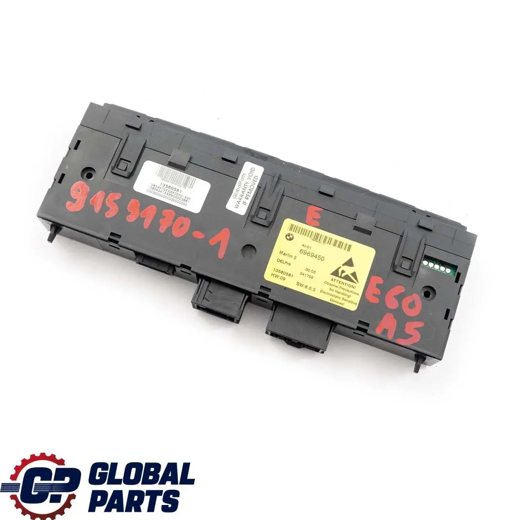 Sitzschaltzentrum Consolle Centrale Pdc Nero per BMW E60 M5 con numero di parte 6969450 BMW E60 M5 Sitzschaltzentrum Consolle Centrale Pdc Nero - SKU 9159170-1 - Numero di parte 6969450