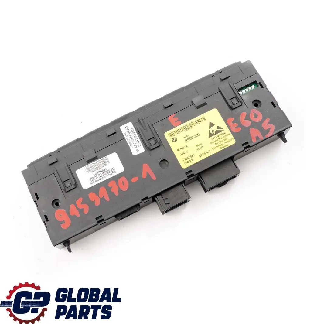 BMW 5 Series 1 E60 M5 Seat Centre Console Switch Center Buttons PDC - SKU 9159170-1 - Part number 6969450