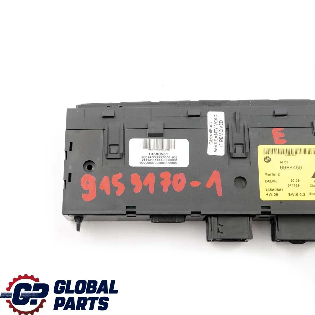 Asiento Consola Central Interruptor Botones PDC para BMW E60 M5 con número de pieza 6969450 BMW E60 M5 Asiento Consola Central Interruptor Botones PDC - SKU 9159170-1 - Número de pieza 6969450