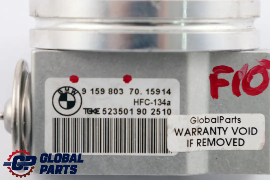 Aircon Heather Expansion Valve to BMW 5 6 7 Series 1 F01 F02 F10 F11 F12 with Part number 9159803 BMW 5 6 7 Series 1 F01 F02 F10 F11 F12 Aircon Heather Expansion Valve - SKU 9159803 - Part number 9159803