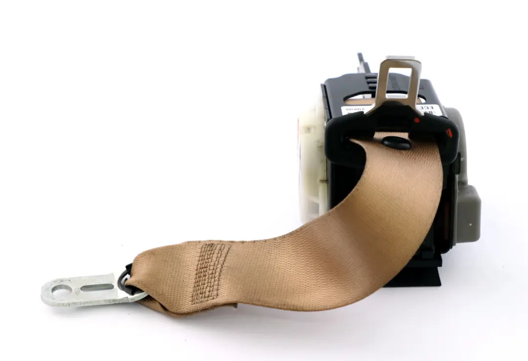  *BMW 3 er E90 LCI Obergurt Sicherheitsgurt Hinten Links Rechts Beige - SKU 9160109 - Teilenummer 9160109